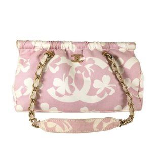 Chanel Clover Print Frame Bag